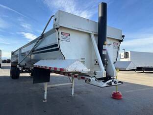 2021 LOAD KING 38' FRAMELESS ROCK END DUMP, HIGH LIFT G