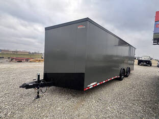 2026 United Trailers 8.5'X24' Classic-V 14K Battleship/BO 7'