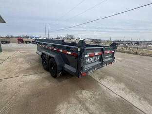 2026 Moritz 7'X14' Dump 14K Scissor UPG Charcoal