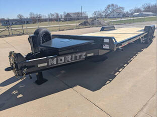 2026 Moritz 7'X16'+8' GT 22.9K Tilt Equipment Traile