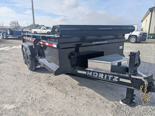 2026 Moritz 7'X14' Dump 14K Scissor With Tarp
