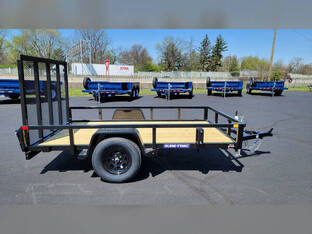 2026 Sure Trac 6'X10' 3K Tube Top Utility Trailer