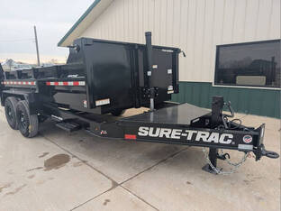 2026 Sure Trac 7'X14' Dump 15.4K PS Tele BP