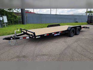 2026 Sure Trac 7'X20' 7K Wood Deck Car Hauler Trailer
