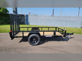 2026 Sure Trac 5'X10' 3K Tube Top Utility Trailer