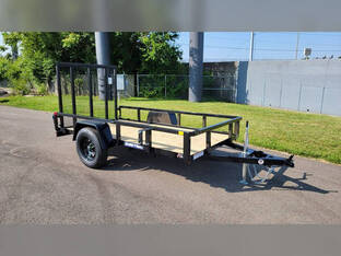 2026 Sure Trac 5'X10' 3K Tube Top Utility Trailer