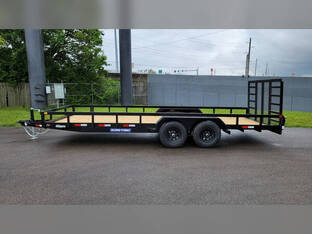 2026 Sure Trac 7'X20' 10K Tube Top Utility Trailer