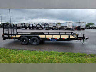 2026 Sure Trac 7'X20' 10K Tube Top Utility Trailer