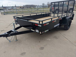 2026 Sure Trac 7'X12' Steel High Side 3K Utility Traile