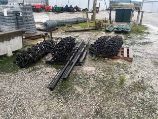 2025 OGDEN 12' drag chain harrows.