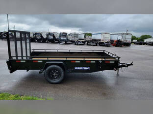 2026 Sure Trac 6'X12' 3K Steel High Side Utility Traile