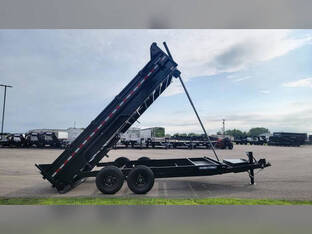 2026 Sure Trac 7'X16' Dump Trailer 14K Tele