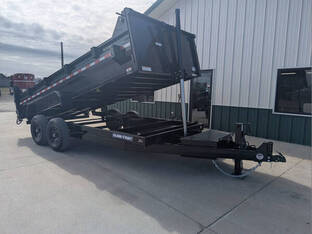 2026 Sure Trac 7'X16' Dump Trailer 14K Tele