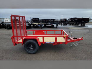 2026 Sure Trac 5'X8' 3K Tube Top Utility Trailer