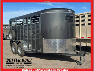 2026 Calico Livestock Gooseneck Stock Trailer