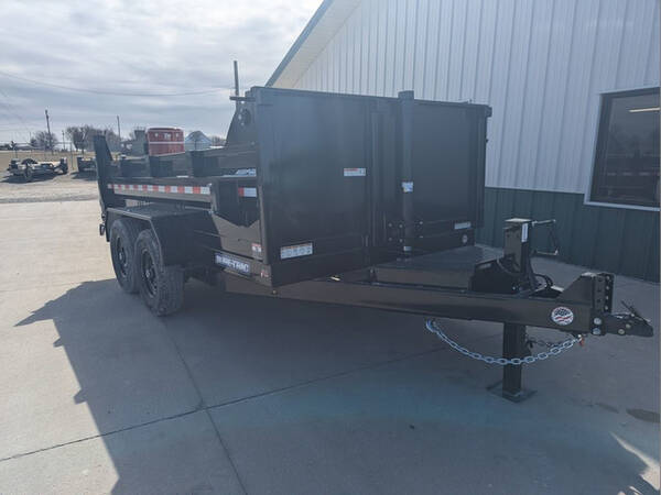 2026 Sure-Trac 7'x12' dump 14k tele needs stab jacks