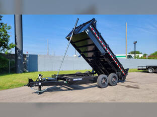 2026 Sure Trac 7'X14' 16K Tele / 7 Ga. / Dump Trailer