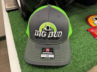 GREEN/GRAY BIG BUD HAT