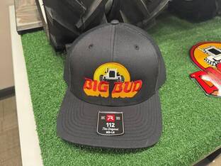 ALL BLACK BIG BUD HAT