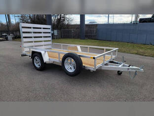 2026 Sure Trac 6'X12' 3K Aluminum Tube Top / Spare / Ut