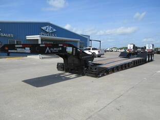 2027 ALPHA HD 55T 9' WIDE PAVER TRAILER WITH HYDRAULIC