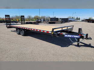 2026 Sure Trac 8.5'X20'+4' 15K BP Deckover Trailer