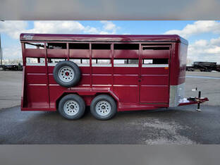 2026 Valley 6'X16' 7K / 6.5' Interior / Livestock Tr