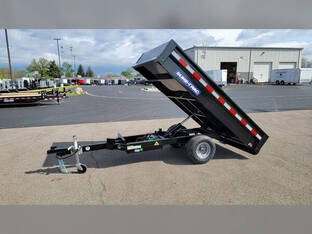 2026 Sure Trac 4.5'X8' 3K Single Ram / Charger / Dump T