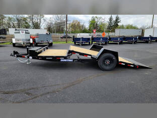 2026 Sure Trac 6.5'X12'+4' 10K Tilt Equipment Trailer