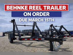 2027 B-B Behnke RT700E Reel Trailer 7K