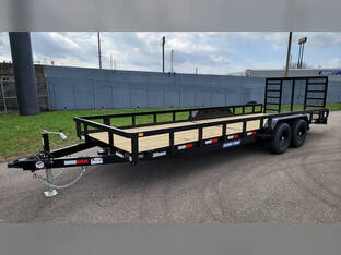 2026 Sure Trac 7'X22' 10K Tube Top Utility Trailer