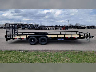 2026 Sure Trac 7'X22' 10K Tube Top Utility Trailer