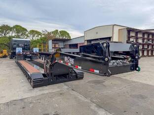 2027 Globe 55 TON EXTENDABLE WITH HYDRAULIC FLIP ST