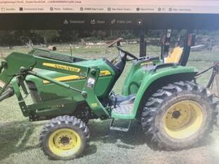 2012 John Deere 3032E