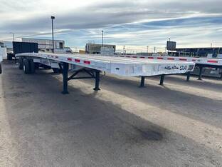 2014 Transcraft BENSON 53' ALL ALUMINUM FLATBED, SPREAD