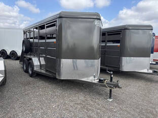 2026 Valley 16'X6' BP Steel Stock Trailer