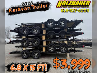 2026 Karavan Utility Light Trailers 6.8 x 15 ft. Stee