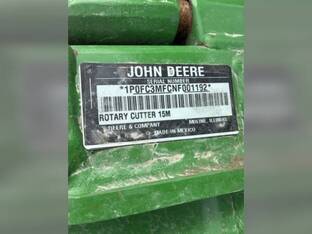 2023 John Deere FC15M