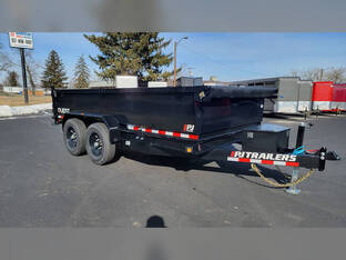 2026 PJ 7'X14' 14K Quest Dump Trailer