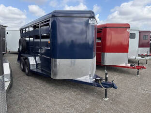 2026 Valley 16'X6' BP Steel Stock Trailer