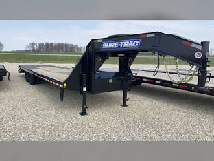 2026 Sure Trac 8.5'X27'+5' Deckover Trailer 25.9K GN