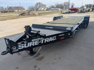 2026 Sure Trac 7'X16'+4' Equipment Trailer 15.4K Tilt P