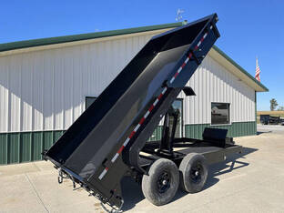 2026 Punch 7'X14' 14K Scissor Dump Trailer
