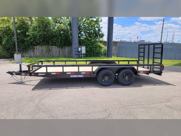 2026 Sure-Trac 7'x18' 10k tube top / spare / utility tr