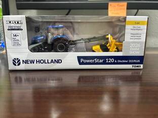 ERTL 1/64 POWERSTAR 120 & DISCBINE 313 PLUS