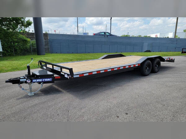 2026 Sure-Trac 8.5'x22' 10k wood deck / winch plate / t