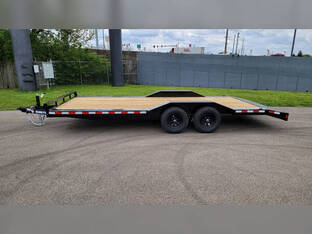 2026 Sure Trac 8.5'X20' 10K Wood Deck Car Hauler Traile
