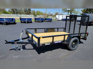 2026 Sure Trac 6'X10' 3K Tube Top Utility Trailer