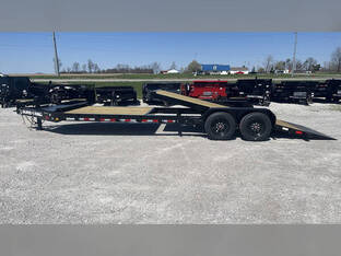 2026 Sure Trac 7'X16'+8' Equipment Trailer 17.6K Tilt