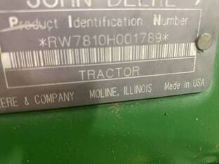 1996 John Deere 7810